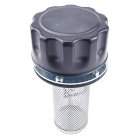 Chamixx 25CFM 720 LPM Flange Hydraulic Cylinder Vent Tank Breather Cap FSB-25 Compatible With 40 Micron Filtration 6 Hole Chrome Steel Alloy Hydraulic Reservoir Tank