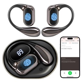 AI Translation Earbuds Real Time with 145 Languages - Translator Earbuds Real Time, Bluetooth 5.4 Language Translator Earbuds with APP, ENC Noise Reduction for Travel, Business Meeting, Academy Use