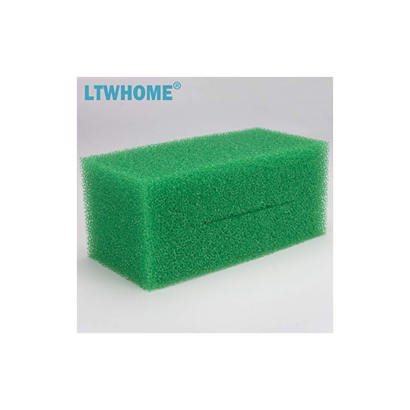 LTWHOME Compatible Green Coarse Filter Foam Replacement for Oase Biotec