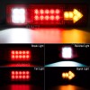 XUKEY Waterproof Rear LED Submersible Trailer Tail Light Kit Boat