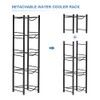 Stainless Steel 5 Tier Heavy Duty Detachable Water Bottle Storage