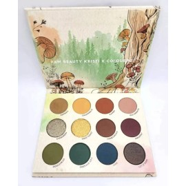 ColourPop Raw Beauty Kristi x ColourPop At Forest Sight Eyeshadow Palette NIB SOLD OUT