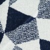 Com Size M 95-20VI04-204 Handkerchief Towel, Panel Pattern, navy