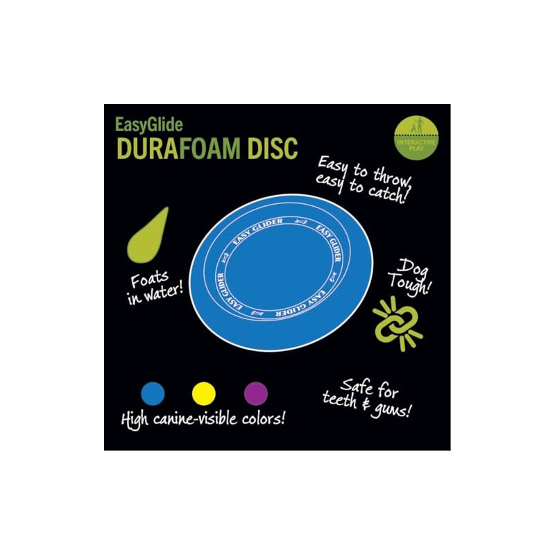 Starmark Easy Glide DuraFoam Juguete para Perro, Color varía 9