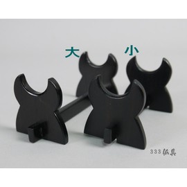 Buddhist tool, Linstick stand, Size selection, Large, Material Selection, Ebony