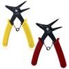 GOLD DEER 2Pcs 2 in 1 Snap Ring Pliers Internal