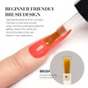 CANNI Pink Gel Nail Polish, 1Pcs Bright Pink Gel Polish