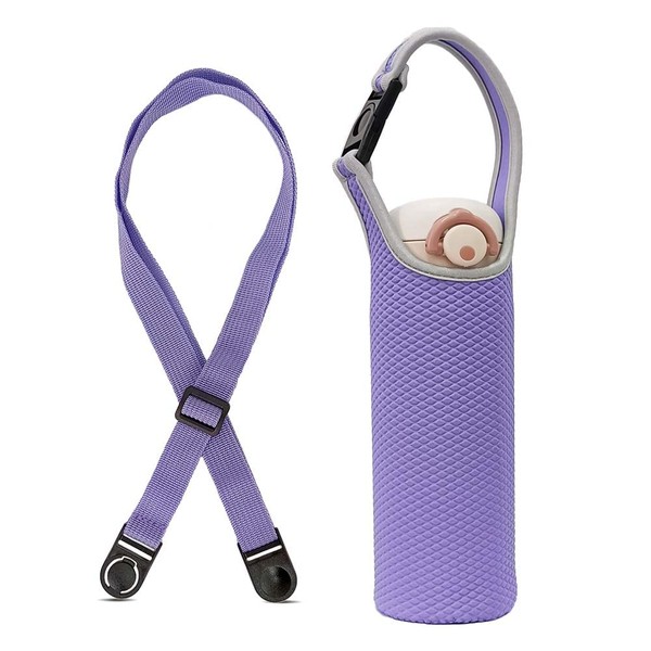 Futakuchi Water Bottle Cover, 2-Way Insulation, Cold Insulation, 11.8 fl