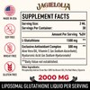 Liposomal Glutathione Liquid 2000MG – Antioxidant Detox Supplement for Women