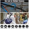 FITTOO Bike Lock, Traditional Bicycle Lock with 2 Keys, Security
