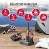 Cobra ACXT390 Walkie Talkies - Rechargeable, Lightweight, 22 Channels, 25-Mile