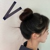 Bun Hairband, Bun Hair Stick Band Brown (WFIM3K0) / 똥머리밴드 당고머리 똥머리 스틱 밴드 브라운 (WFIM3K0)