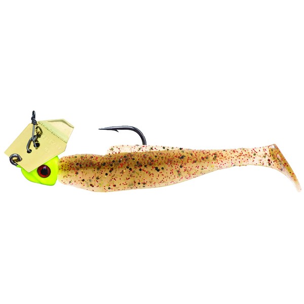 Z-man, Diezel ChatterBait, 1/4 oz Weight, Houdini, Gold Chartreuse, Package