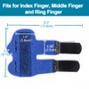 Welnove Finger Splint, 2 Pieces Finger Brace for Mallet Finger,