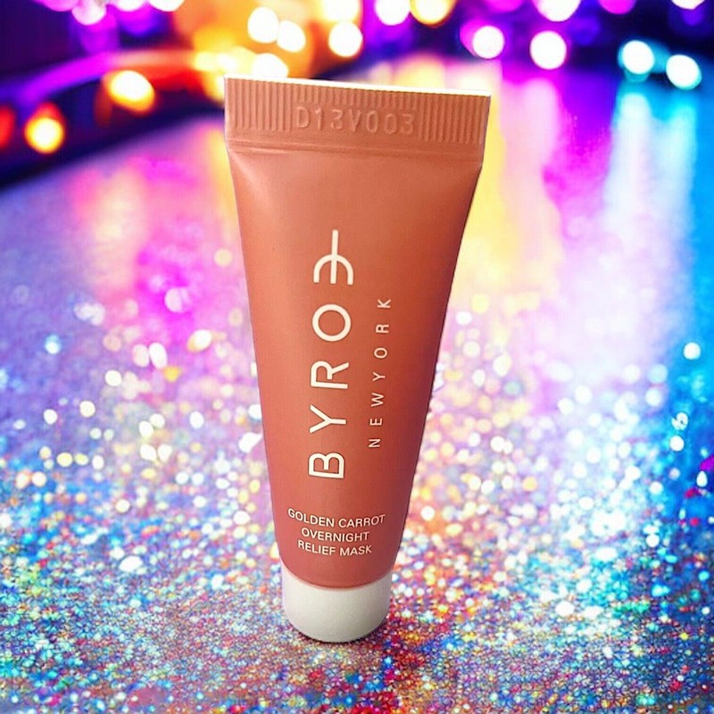 Byroe GOLDEN CARROT OVERNIGHT RELIEF MASK 0.33 fl Oz New