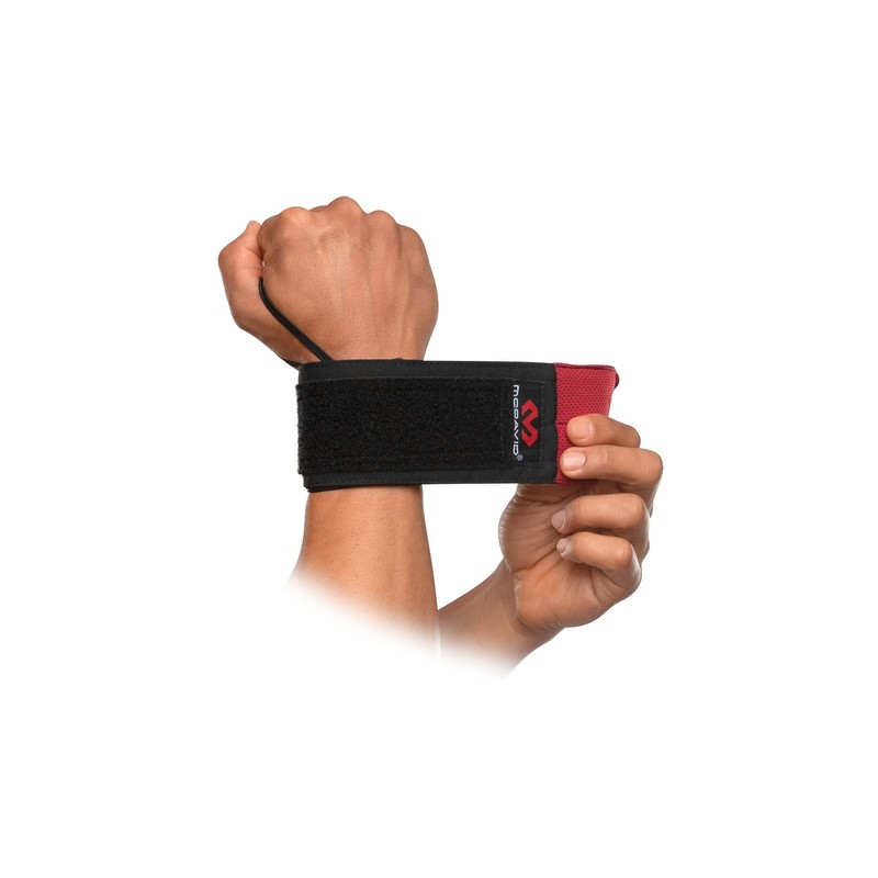 McDavid mdx501 Weight Lifting Wrist Wraps, Black, One Size