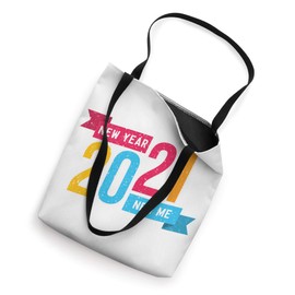 New Year New Me Resolution Vintage Celebration Gift Tote Bag