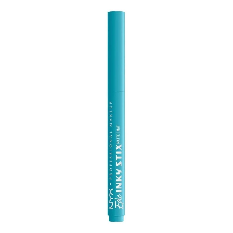Delineador Nyx Professional Makeup Retráctil Epic Inky Stix Turquesa Mate