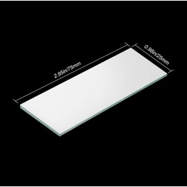 Glass Backed TLC Classical Silica Gel Plate GF254 2.5CM x 7.5CM (80/Box)