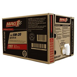 Mag 1 65666 Synthetic Blend SAE 5W-20 Motor Oil - 6 Gallon Enviro Box