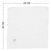 Caruso Italy Women's 100% Pure Cotton Handkerchief, Soft, Absorbent, Skin-Friendly