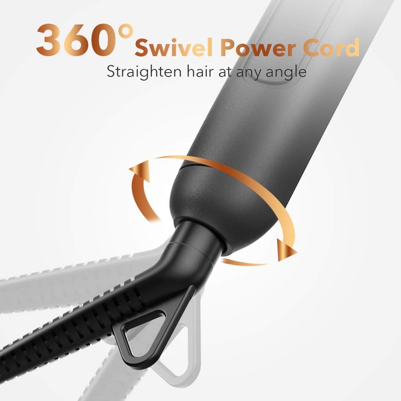 Hair Straightener Brush, Ionic Hair Straightener Comb for Home Salon,