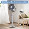 24V 1A Charger for Dreo Fan Replacement for Dreo PolyFan