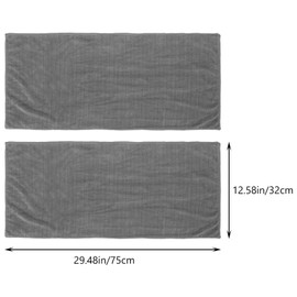 BESPORTBLE 4pcs Quick-Dry Microfiber Towel for Gym Yoga Outdoor Sports Ultra-Absorbent Lightweight Fast-Drying Sweat Towel for Camping Fitness Travel Grey