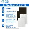 Fette Filter - Premium True Hepa H13 Filters Compatible with