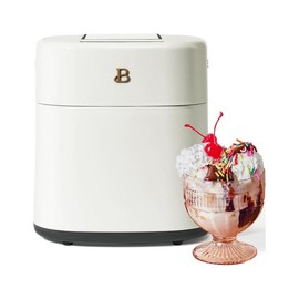 Beautiful 1.5 Qt Ice Cream Maker with Touch Activated Display, White Icing by Drew Barrymore - Color: Black