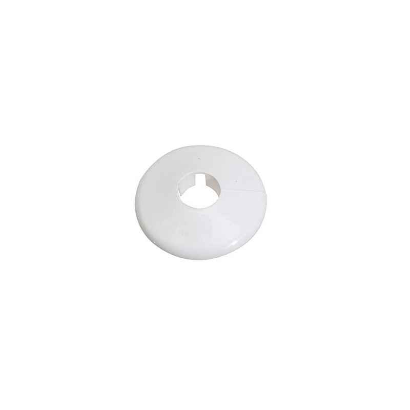 Talon White Plastic Pipe Cover pk of 2 for 10mm