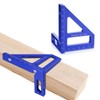 3D Multi Angle Measuring Ruler, 45° & 90° Degree Triangle