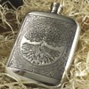 English Pewter Company 6oz Celtic Tree of Life Hip Flask