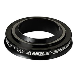 Reverse 0.5° Angle Spacer 1 1/8 Inch Black