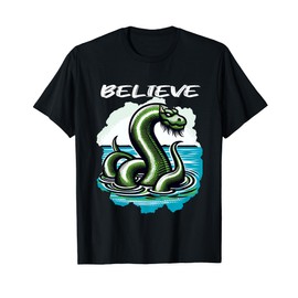 Nessie Believe Costume Loch Ness Monster Scotland T-Shirt