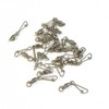 I-Snap Ball Bearings Swivels, Quick Snap, Stainless Steel, #0-10, Set