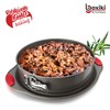Boxiki Kitchen 10 Zoll Antihaft-Springform, Professionelle Springform und Käsekuchen-Backform, Auslaufsichere