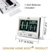 HOME MOST 3" Large Display Kitchen Timer - Digital Timer