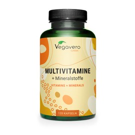 Vitamin Complex 120 Tablets | Estate Treatment with Vitamin A, C, D, E, Zinc & Selenium | Immune System | Vegan | Vegavero: – Metabolic Skin Hair – Vision from Nature With Passion – For You.