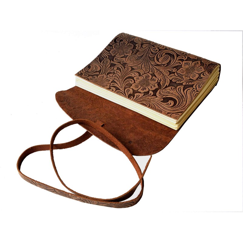 Hudson & James Handmade Leather Journal Writing Notebook Travel Diary
