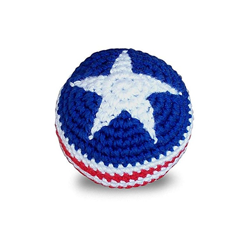 World Footbag USA Flag Footbag