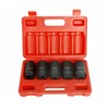 5pc 1/2" Drive 12 Point Drive Deep Spindle Axle Nut