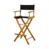 HomeStock Southwestern Style 30" Directors Chair Lightweight Solid Wood Folding