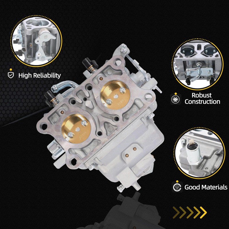 JAVOUKA Carburetor Carb with Gaskets kit, for Kawasaki FD750D Engine,