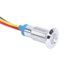 4 Sets PreWired Round LEDs Waterproof 2Color Signal Light Common