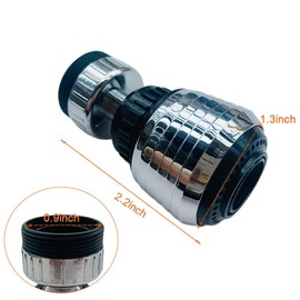 360° Rotating Sink Water Faucet Filters for Kitchen Short Styles Faucet Sprayer Attachment,Bathroom Faucet Filter