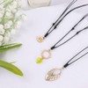 Framendino, 5 Pack Adjustable Necklace Cord for Pendants Rope with