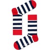 Happy Socks Pack of 1 Stripe Sock Socks, multicoloured