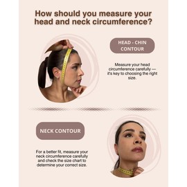 Shape Concept Chin Strap Support Band Neck Bandage Face Lifting Slimmer Chin Lift Facial Compression