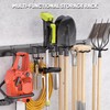 Garden Tool Organizer Wall Mount, 64 inches Tool Storage Rack